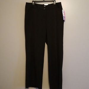 ALFANI Black Stretchy Dress Pants sz 14W